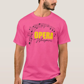 音楽ミュージカル合唱団オペラシンガー Tシャツ