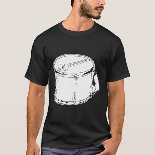 音楽ミュージシャンマーチングバンド Tシャツ (正面)