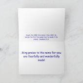 音楽メッセージカード カード (内部)