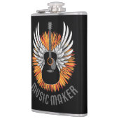 音楽メーカー（ギタープレーヤー） フラスク (左)