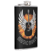 音楽メーカー（ギタープレーヤー） フラスク (右)