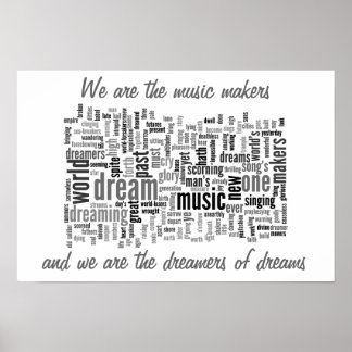 音楽メーカー ポスター