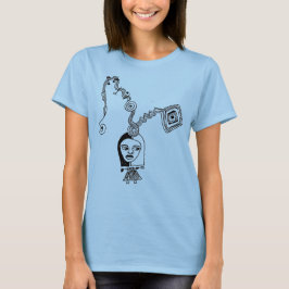 音楽モダンドードルボキシクロップトップ Tシャツ