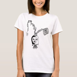 音楽モダンドードルボキシクロップトップ Tシャツ