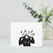 音楽モンキーザル ポストカード (スタンド正面)