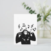 音楽モンキーザル ポストカード (スタンド正面)