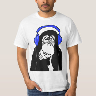 音楽モンキー Tシャツ