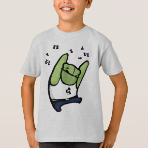 音楽モンスター Tシャツ