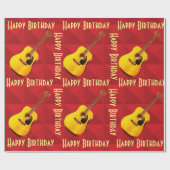 音楽ラッピング紙 ラッピングペーパー (フラット)