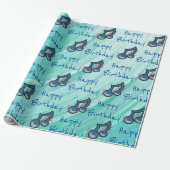 音楽ラッピング紙 ラッピングペーパー (アンロールド)