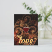 音楽ラブポストカード ポストカード (スタンド正面)