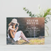 音楽リサイタルフォト 招待状 (スタンド正面)