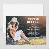 音楽リサイタルフォト 招待状 (正面/裏面)