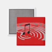 音楽リップル マグネット (正面/裏面)