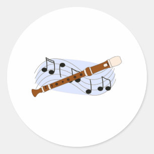 音楽レコーダーの楽器 ラウンドシール