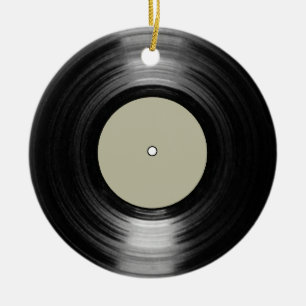 音楽レコード セラミックオーナメント
