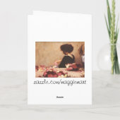 音楽レッスンのグリーティングカード カード (裏面)