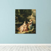 音楽レッスン1749 キャンバスプリント (インサイチュ (ウッドフロア))