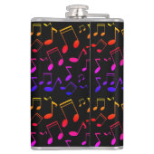 音楽レッスン，ノート フラスク (裏面)