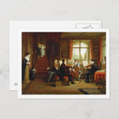 音楽レッスン ポストカード (正面/裏面)