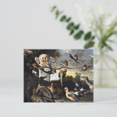 音楽レッスン ポストカード (スタンド正面)