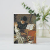 音楽レッスン ポストカード (スタンド正面)