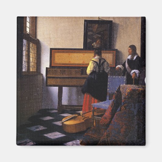 音楽レッスン マグネット (正面)