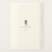 音楽レッスン&練習レコパーソナライズされたード プランナー手帳 (裏面)