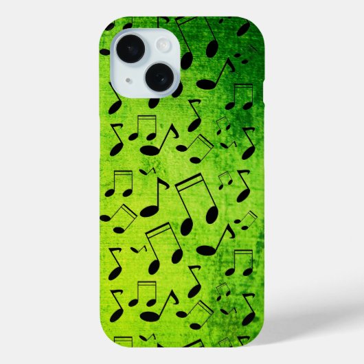 音楽レッスン,音符 Case-Mate iPhoneケース (裏面)