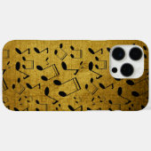 音楽レッスン,音符 Case-Mate iPhoneケース (裏面 (横))