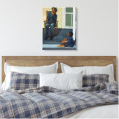 音楽レッスン#1 2000 キャンバスプリント (インサイチュ (寝室))