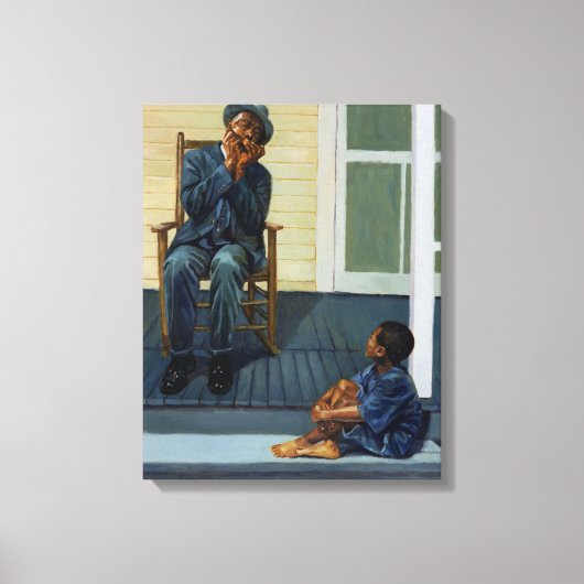 音楽レッスン#1 2000 キャンバスプリント (正面)