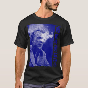 音楽レトロシャルル・ブコウスキー映画ファンへの贈り物 Tシャツ