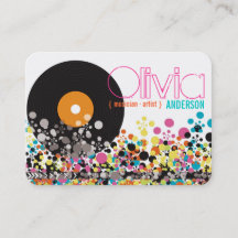 音楽レトロヴィンテージビニールドカラフルッポップ・アートのトアーティスト