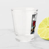 音楽ロイヤリティスおもしろいショットグラス ショットグラス (左)