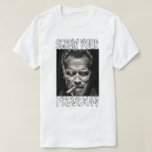 音楽ヴィンテージレトロあなたの自由の良いギフトねじ Tシャツ (デザイン正面)