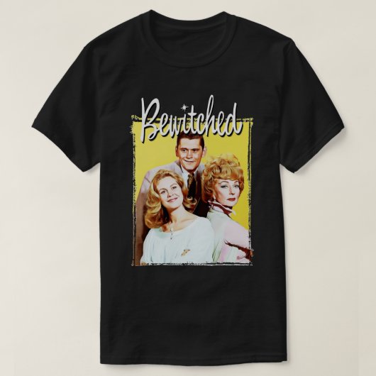 音楽ヴィンテージレトロBewitched Love You Fans Tシャツ (デザイン正面)