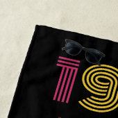 音楽ヴィンテージ1981年ビーチタオル ビーチタオル (インサイチュ)