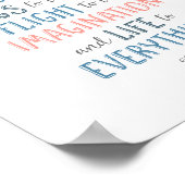 音楽与えは宇宙への魂、プラトン引用文 ポスター (角)