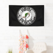 音楽主導のバナー 横断幕 (インサイチュ)