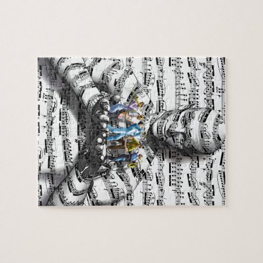 音楽人 ジグソーパズル (横)