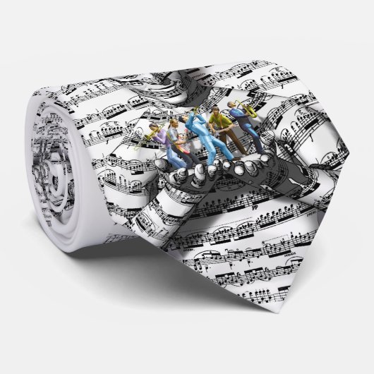 音楽人 ネクタイ (ロール)