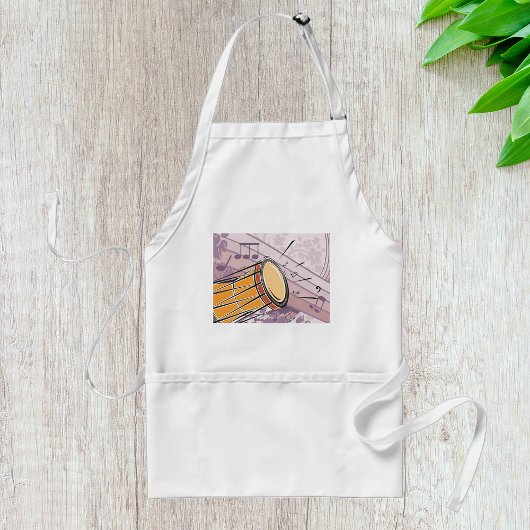 音楽伝統的ノート付きボンゴドラム スタンダードエプロン