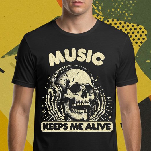 音楽保Me Alive Tシャツ