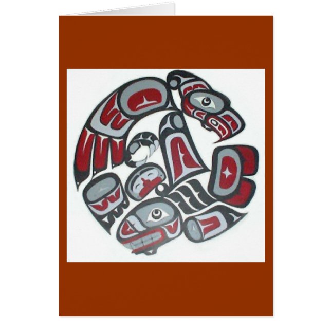 音楽先住民アメリカの部族トーテム (正面)