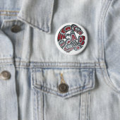 音楽先住民アメリカの部族トーテム 缶バッジ (インサイチュ)