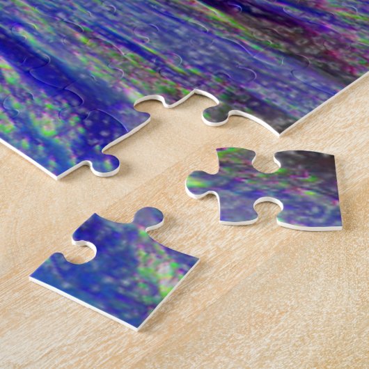 音楽先生ありがとうブルースパイラル感謝 ジグソーパズル (側面)