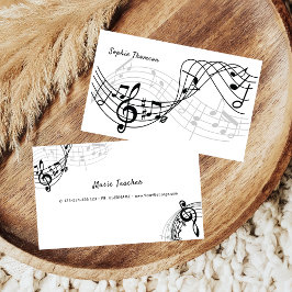音楽先生のプライベートレッスン 名刺