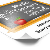 音楽先生の拍手 フォトプリント            (角)