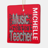 音楽先生エクストラナレカスタムー セラミックオーナメント (左)